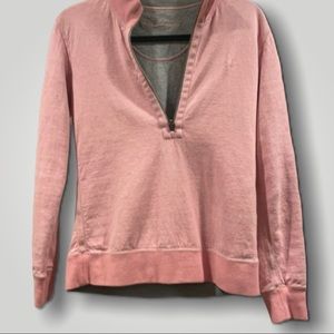 Tommy Bahama Tshirt 3/4 Zip Pullover Jacket XS